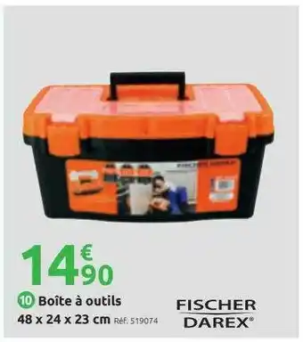 Boîte à Outils 48 X 24 X 23 Cm Fischer Darex