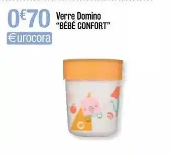 Cora x Carrefour Verre Domino offre