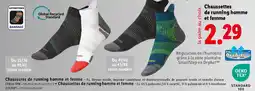 Lidl Chaussettes de running homme et femme offre