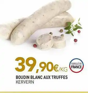 naturéO Boudin Blanc Aux Truffes Kervern offre