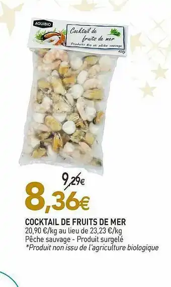 naturéO Cocktail De Fruits De Mer offre