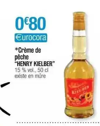 Cora x Carrefour Crème De Pêche offre