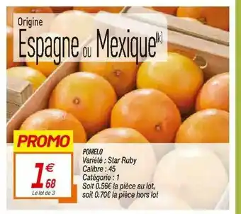 Pomelo Star Ruby