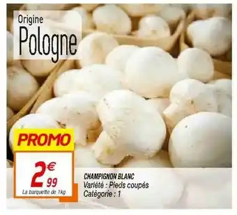 Netto Champignon Blanc offre