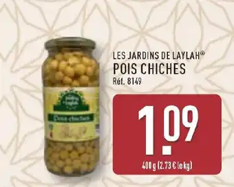 ALDI LES JARDINS DE LAYLAHⓇ Pois chiches offre