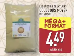 ALDI LES JARDINS DE LAYLAHⓇ Couscous moyen offre