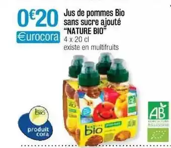 Jus De Pommes Bio Sans Sucre Ajouté