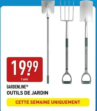 ALDI GARDENLINE® Outils de jardin offre