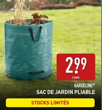 ALDI GARDELINE® Sac de jardin pliable offre