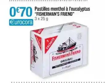 Cora x Carrefour Pastilles Menthol à L'eucalyptus offre