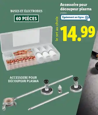 Lidl PARKSIDE Accessoire pour découpeur plasma offre