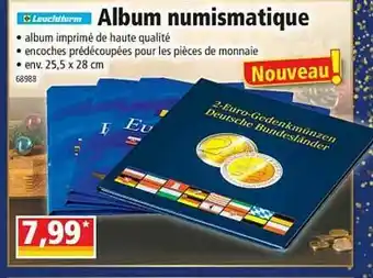 Norma Album Numismatique offre