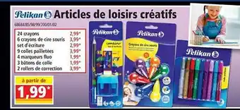 Norma Articles De Loisirs Créatifs Pelikan offre