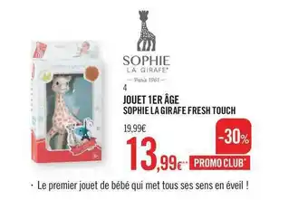 Jouet 1er Ăąge Sophie La Girafe Fresh Rouch