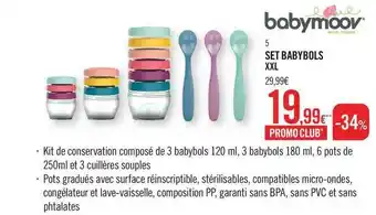 Orchestra Set Babybols Xxl Babymoov offre