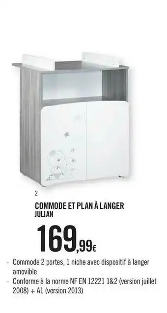 Orchestra Commode Et Plan à Langer Julian offre