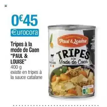 Tripes Ă La Mode De Caen