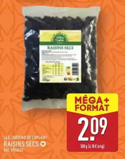 ALDI LES JARDINS DE LAYLAH® Raisins secs offre