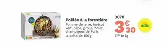 Picard Poêlée à La Forestière offre