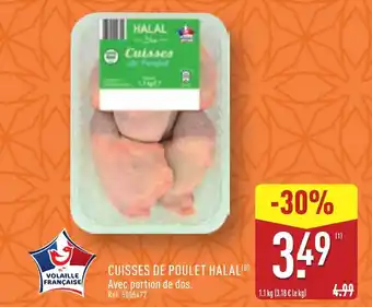 ALDI HALAL Cuisses de poulet offre