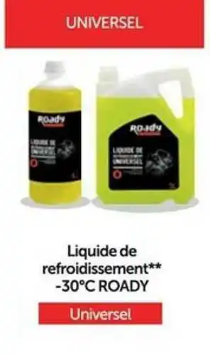 Liquide De Refroidissement -30° Roady