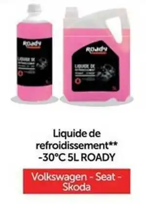 Roady Liquide Refroidissement -30° 5l Roady offre