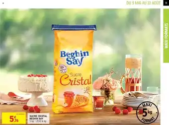 Intermarché Sucre Cristal Beghin Say offre
