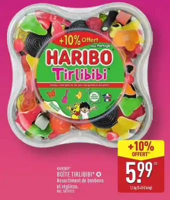 ALDI HARIBOⓇ Boîte tirlibibi offre