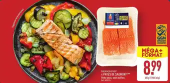 ALDI GOLDEN SEAFOOD® 4 pavés de saumon offre