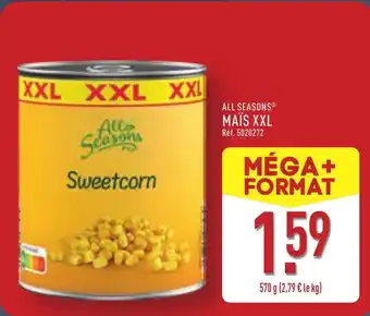 ALDI ALL SEASONS® Maïs xxl offre