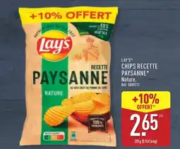 ALDI LAY'S® Chips recette paysanne offre