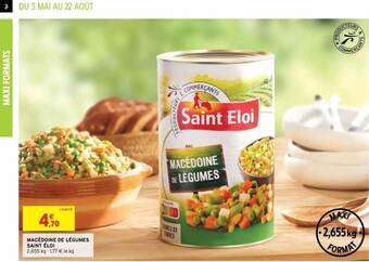 Intermarché Macédoine De Légumes Saint éloi offre