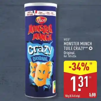 ALDI VICO® Monster munch tuile crazy offre