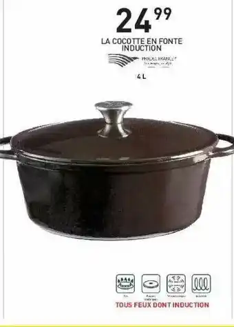 Stokomani La Cocotte En Fonte Induction offre