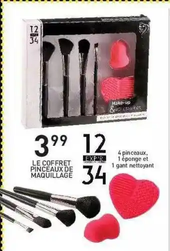 Stokomani Le Coffret Pinceaux De Maquillage offre
