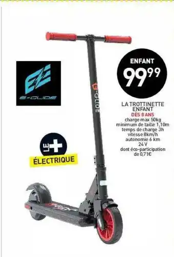 Stokomani La Trottinette Enfant offre