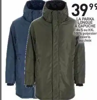 Stokomani La Parka Longue à Capuche offre