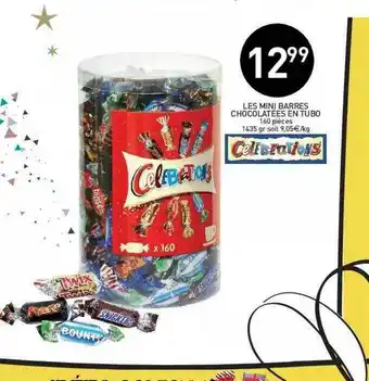 Les Mini Barres Chocolatées En Tubo