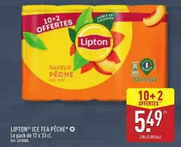 ALDI LIPTONⓇ Ice tea pêche offre