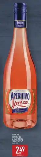 ALDI APERITIVO Cocktail aromatisé à base de vin sprizz 6.7° offre