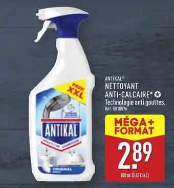 ALDI ANTIKALⓇ Nettoyant anti-calcaire offre