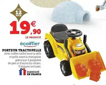 Porteur Tractopelle écoiffier