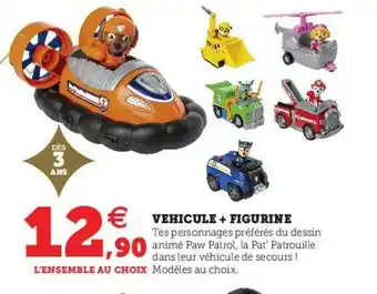 Véhicule + Figurine