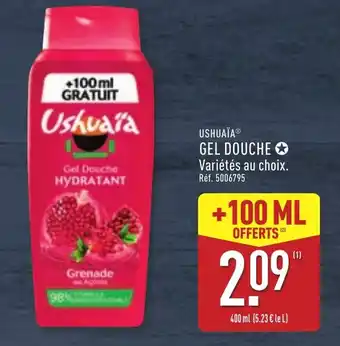 ALDI USHUAÏA® Gel douche offre