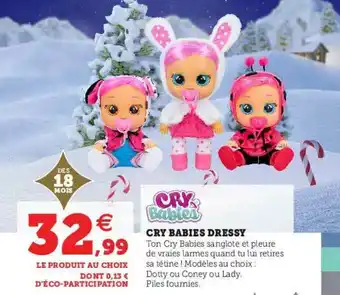 Cry Babies Dressy