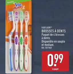 ALDI VIOFLUOR® Brosses à dents offre