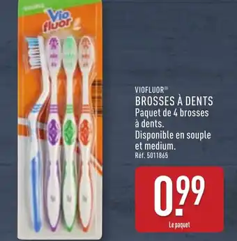 ALDI VIOFLUOR® Brosses à dents offre