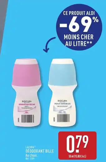 ALDI LACURA® Déodorant bille offre