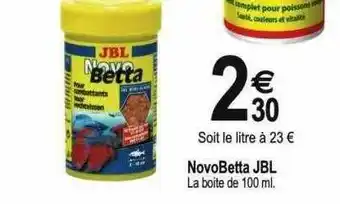 Tridôme NovoBetta Jbl offre
