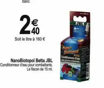 Tridôme NanoBiotopol Betta Jbl offre